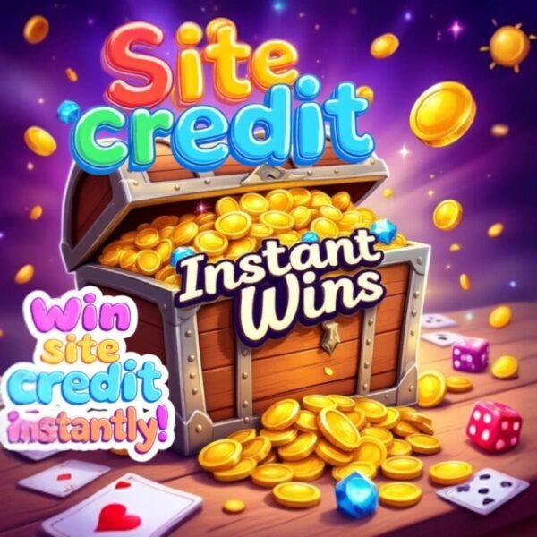 A Grand of Site Credit plus £50 Cash Main draw prize