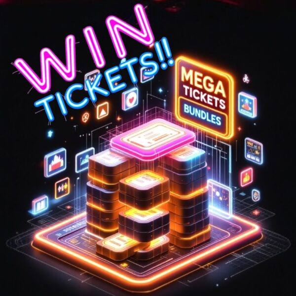 MEGA Win Ticket Bundles - 🎟️ £100's of ticket bundles to win INSTANTLY!!