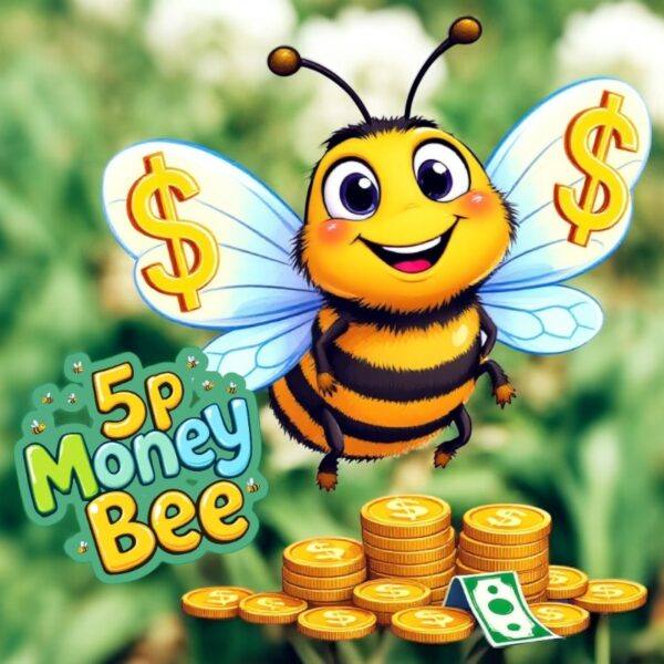 The 5p Money Bee - £1,300 of CASH instant wins + £100 Main Prize 🐝