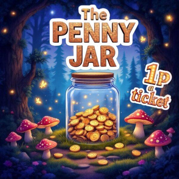 The Penny Jar - Over £1,500 in Prizes - £150 Main Draw Prize + 100 Instant Wins