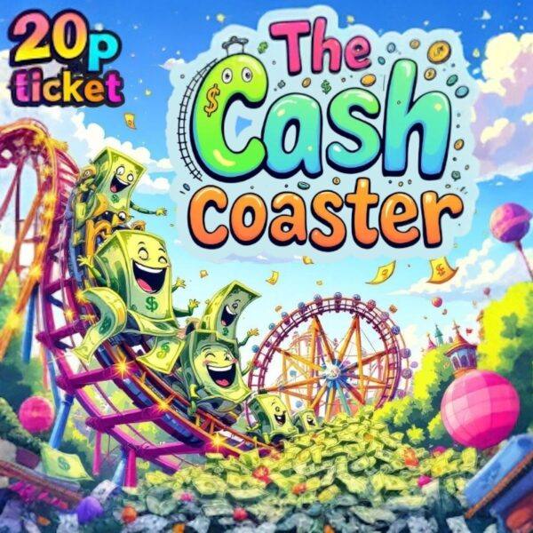 Cash Coaster - £2,000 Cash Pot - £200 Main prize plus instant wins