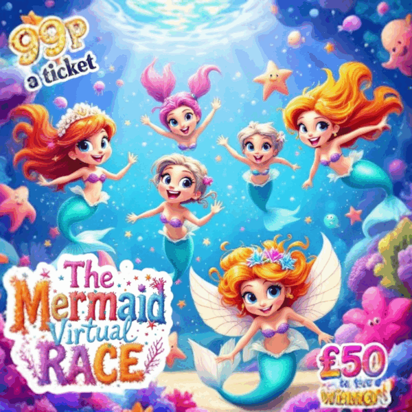 Mermaid Virtual Race - £50 Cash to the winner with Site credit runner ups