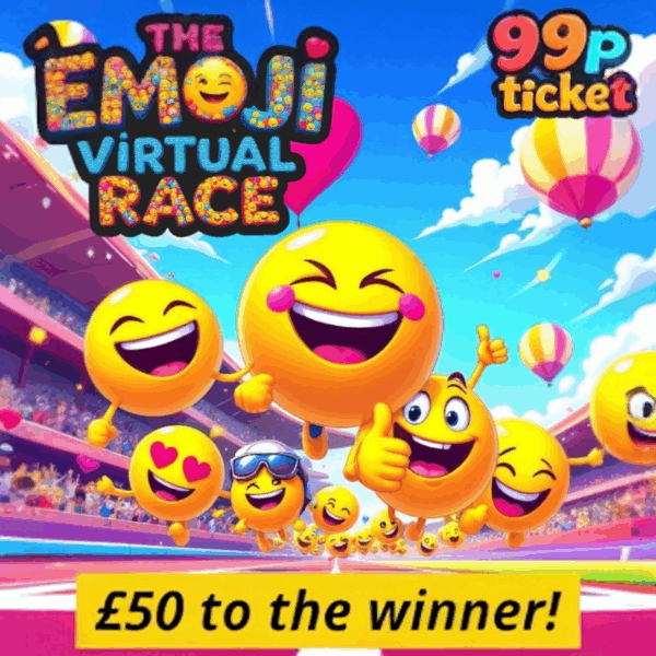 Emoji Virtual Race - £50 Main prize with site credit runner ups